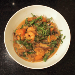 Pumpkin and Prawn Curry